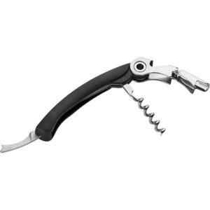 Нарзанник Vacu vin двухступенчатый сталь нерж., пластик, черный, серебрист., L 12, B 2 см артикул 6020300