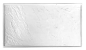 Блюдо KunstWerk Paula белое L 310 мм, B 175 мм, H 12 мм артикул A18591