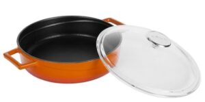 Кастрюля LAVA GLAZE SERIES 2,47 л, D 240 мм, H 75 мм оранжевая артикул LV Y ST 24 K3 O