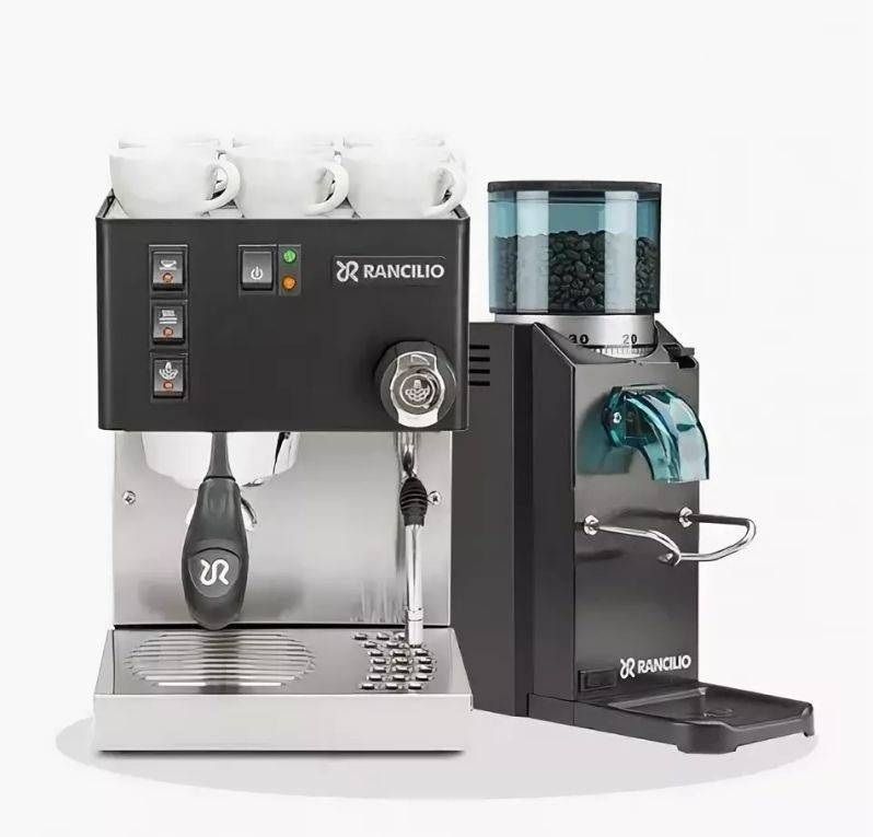 Кофемолка Rancilio Rocky SD Black полуавтоматическая прямого помола без дозатора