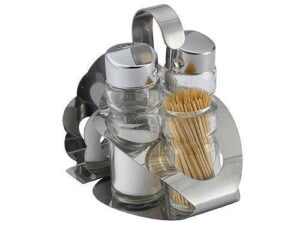 Набор емкостей для специй Lichnis "Спайс" 419А (соль, перец, салф., зубоч.) артикул 419А набор