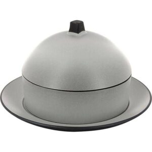 Блюдо для подачи REVOL Экинокс d220 мм, h30 мм серое артикул 649523