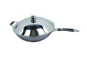 Сковорода WOK EKSI D 330 мм, H 230 мм с крышкой артикул EWP 330 с крышкой