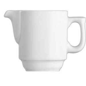 Молочник G.BENEDIKT Praha 100 мл, h65 мм, 100х55 мм фарфор белый артикул PRA3510