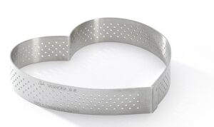 Кольцо кондитерское De Buyer VALRHONA 200 мл, D 120 мм H 20 мм перф. артикул 3099.51