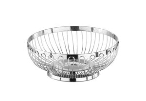 Корзина для хлеба APS сталь нерж., металлич., D 20,5, H 8,5 см артикул 30220