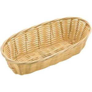 Корзина плетеная Sunnex св. корич.H 60 мм. L 230 мм. B 100 мм. артикул C03003