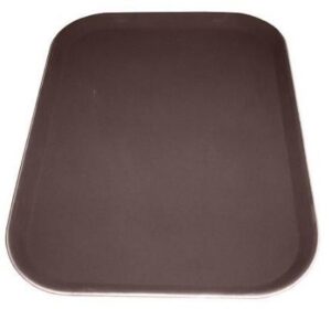 Поднос прорезиненный MACO Jiwins JW-R1418CT-BR L 460 мм, B 355 мм коричневый артикул 364333