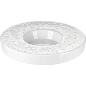 Тарелка Vista Alegre Минерал; D 23см, фарфор, белый артикул 21123216