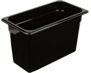 Гастроемкость Cambro Camwear GN 1/3-200 поликарбонат, черная 6,9 л артикул 38CW 110