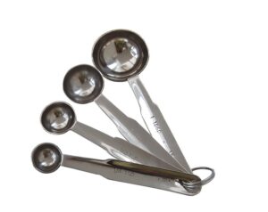 Набор мерных ложек De Buyer 4 шт. нерж. (15+5+2,5+1 мл). артикул 4827.01