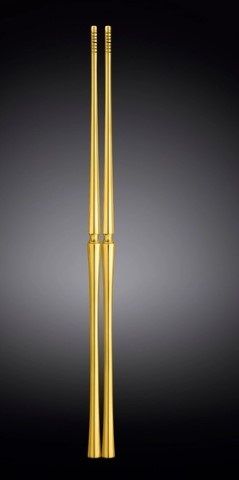 Палочки Wilmax Diva золотые L 230 мм (на блистере) артикул WL-999530/2B