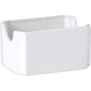 Сахарница Steelite Simplicity White белая H 55 мм. L 100 мм. B 70 мм. артикул 1101 0389