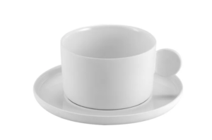 Чайная пара Le CoQ Aphros 250 мл, D 40 мм, L 90 мм, B 110 мм, H 55 мм, белый артикул LAPH028BI153025