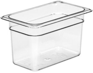 Гастроемкость Cambro Camwear GN 1/4-150 поликарбонат, прозрачная 3,7 л артикул 46CW 135