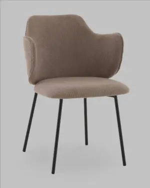 Стул Джиннет NEW велюр капучино