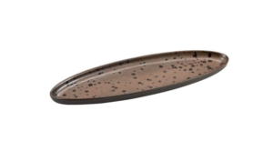 Блюдо для подачи Le CoQ Phobos L 310 мм, B 100 мм, H 20 мм, коричневый артикул LPHO019MA361310