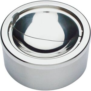 Пепельница с крышкой APS металл, D 12 см артикул 00052