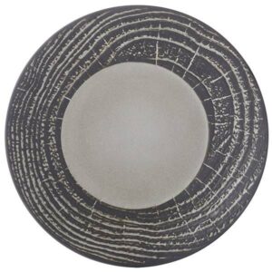 Тарелка REVOL Arborescence D 310 мм, H 35 мм, черно-серый артикул 648326