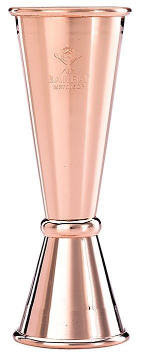 Джиггер Barfly Japan M37005CP 60/30 мл, сталь, медь артикул M37005CP
