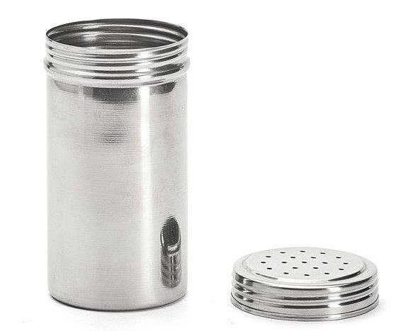 Емкость для сыпучих продуктов De Buyer 350 мл, D 70 мм, H 130 мм (крупная перфорация) артикул 4783.01