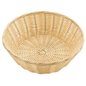 Корзина плетеная Sunnex св.бежев. D 200 мм. H 70 мм. артикул C03002