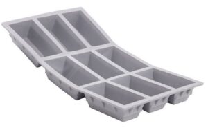 Форма силиконовая De Buyer ELASTOMOULE L 300 мм, B 200 мм, H 30 мм (9 ячеек) артикул 1831.01D