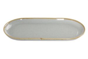 Блюдо овальное 30 см бежевый Porland артикул 118130 бежевый