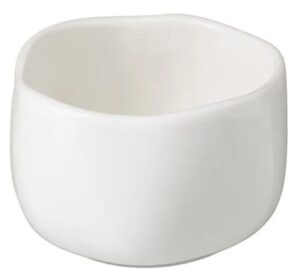 Соусник KunstWerk Eggshell белый 120 мл, D 65 мм, H 55 мм артикул A24457