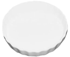 Форма для запекания KunstWerk Paula белая D 150 мм артикул A0581