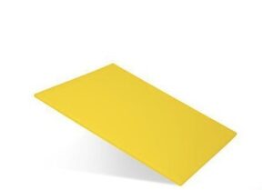 Доска разделочная Norma 600х400х18 мм желтая артикул G1208