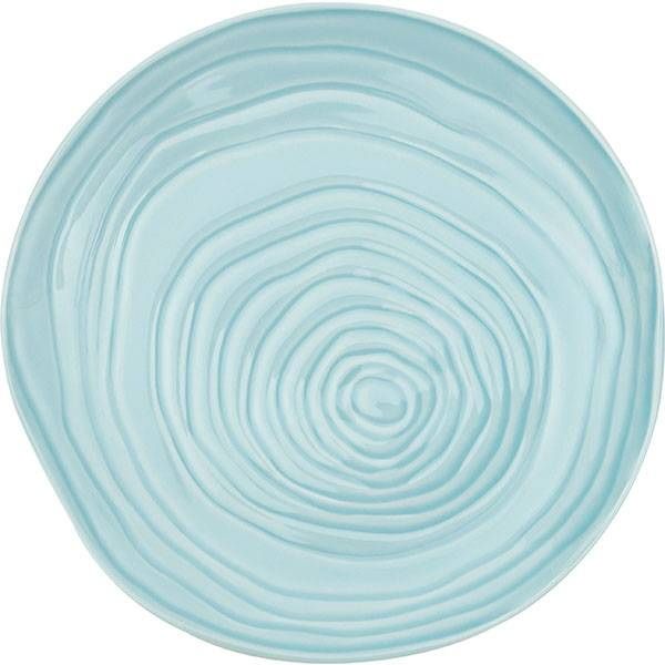 Тарелка Pillivuyt Teck голубая D 265 мм артикул 213026BR1