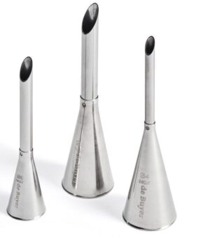 Насадка кондитерская для эклеров De Buyer D 8/6/4 мм (Набор 3 шт.) артикул 2125.03