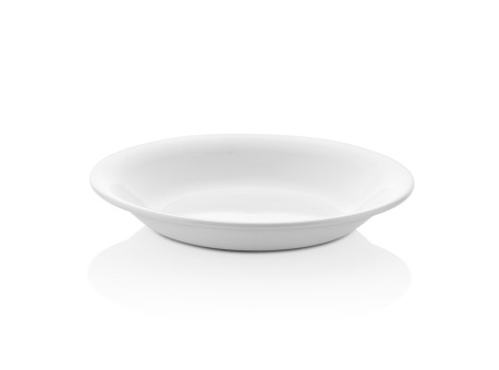 Тарелка глубокая Gastroplast 370 мл, D 190 мм, H 28 мм, поликарбонат артикул 80009