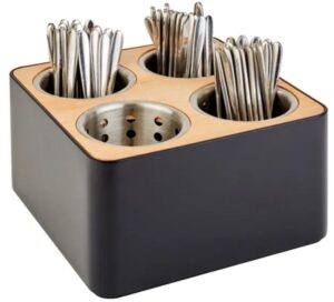 Подставка для столовых приборов APS D 100 мм, H 150 мм, L 270 мм, B 270 мм артикул 93321