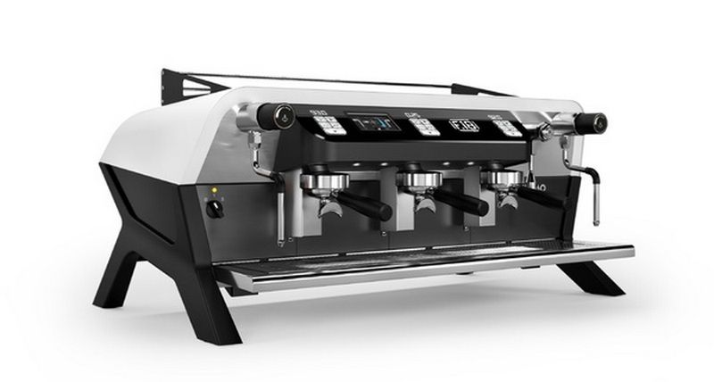 Кофемашина рожковая автоматическая Sanremo F18 Tall 3 гр. белая