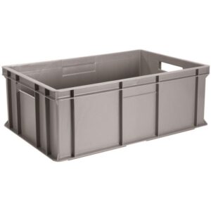 Контейнер для продуктов Paderno 90 л, 600х400 мм, H 450 мм, пластик, серый артикул 44511-90