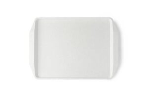 Поднос MGProf L 420 мм, B 300 мм, белый мрамор артикул 1732 бел мрам