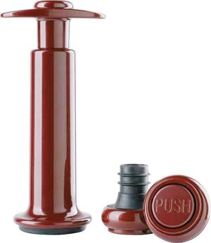 Помпа вакуумная BOJ для вина/шампанского + 2 пробки 01216404 артикул 01216404