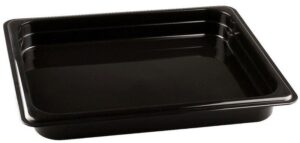 Гастроемкость RESTOLA GN 1/2-40 полипропилен, черная 2,3 л артикул 422109113