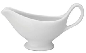 Соусник KunstWerk Paula белый 90 мл, L 150 мм, B 50 мм, H 85 мм артикул A0531