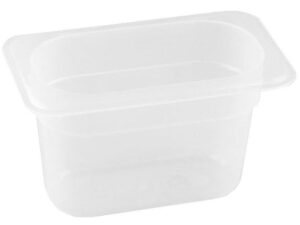 Гастроемкость RESTOLA GN 1/9-100 полипропилен, прозрачная 0,9 л артикул 422102501