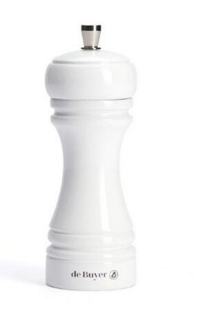 Мельница для соли De Buyer Java белая H 140 мм, D 47 мм артикул S345.143131