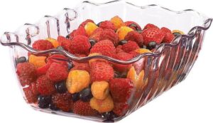 Салатник Cambro DC5 152 прямоугольный, 260x175x80 мм, 2000 мл, прозрачный артикул DC5 152