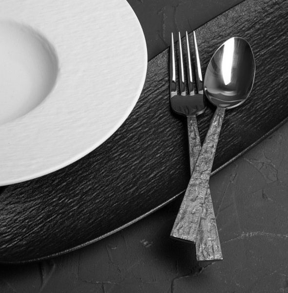 Солонка Corone Grafica черная артикул фк6928