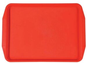 Поднос ProHotel ZBL-804red 450х320 мм, пластик, красный артикул 4080666