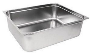 Гастроемкость HURAKAN GN 2/1-200 нерж. сталь 57,7 л артикул 170818