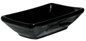 Соусник KunstWerk Paula черный 50 мл, L 90 мм, B 65 мм, H 25 мм артикул A18741W13