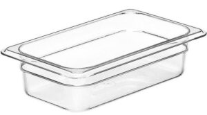 Гастроемкость Cambro Camwear GN 1/4-65 поликарбонат, прозрачная 1,7 л артикул 42CW 135