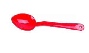 Ложка гарнирная MACO Jiwins P-016-RED красная L 280 мм артикул 361416
